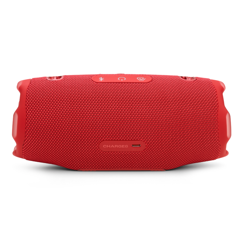 JBL CHARGE 6 Red Portable Waterproof and Drop-off Bluetooth Speaker - Image 3