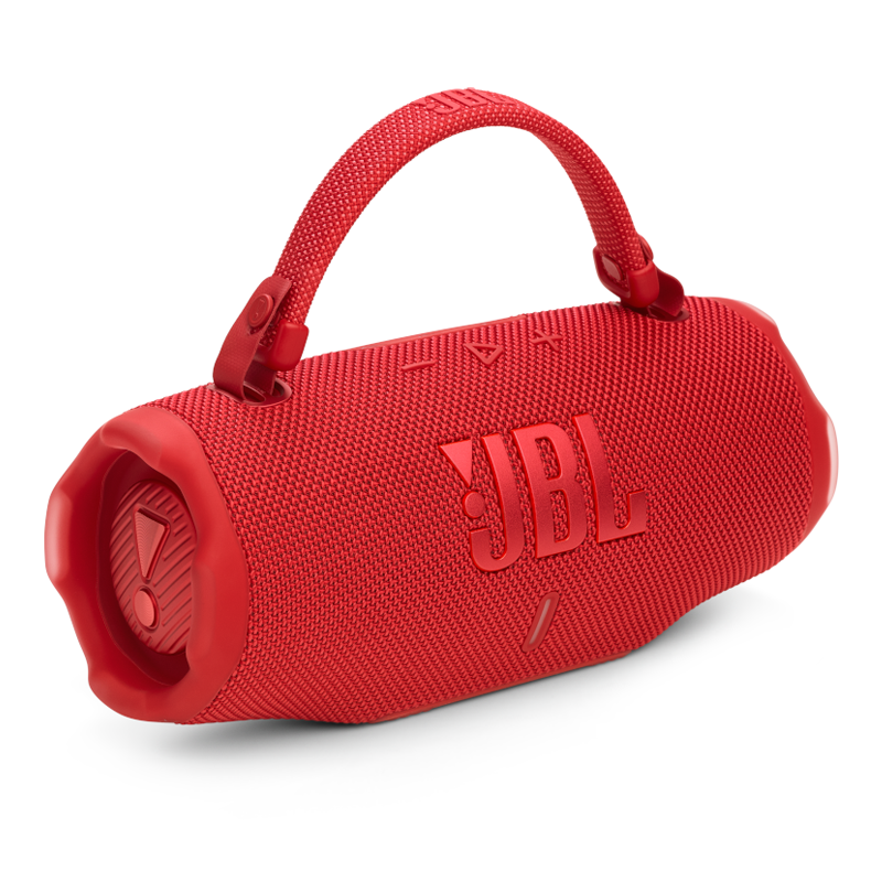 JBL CHARGE 6 Red Portable Waterproof and Drop-off Bluetooth Speaker - Image 6