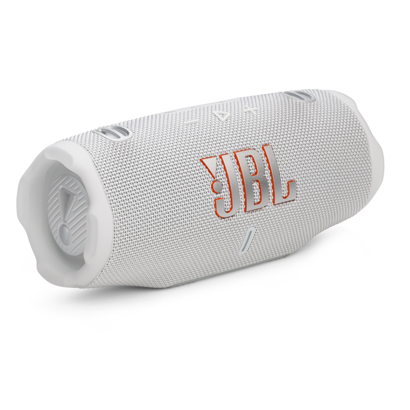 JBL CHARGE 6 White Portable Waterproof and Drop-off Bluetooth Speaker - Image 5
