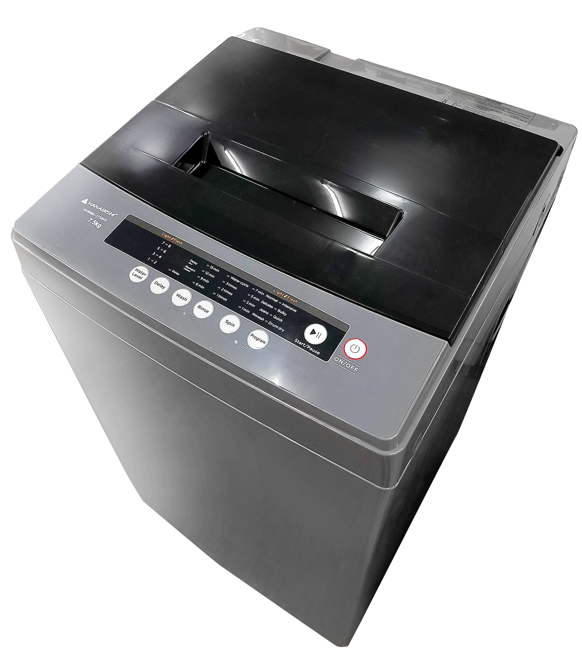 Hanabishi HAWMD175INV 7.5KG Top Load Washing Machine - Image 2