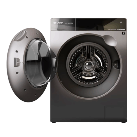 Sharp ES-FLC15BV-DS 10.5 kg. Front Load Washer & 7.0 kg. Dryer - 2025 - Image 2