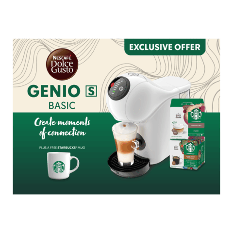 Nescafé Dolce Gusto GS9784BUNDLE Genio S Basic Coffee Maker