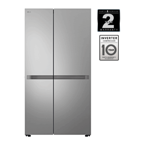 2025 Model – LG Refrigerator Side by Side 24.5 cu.ft. RVS-B245PSC