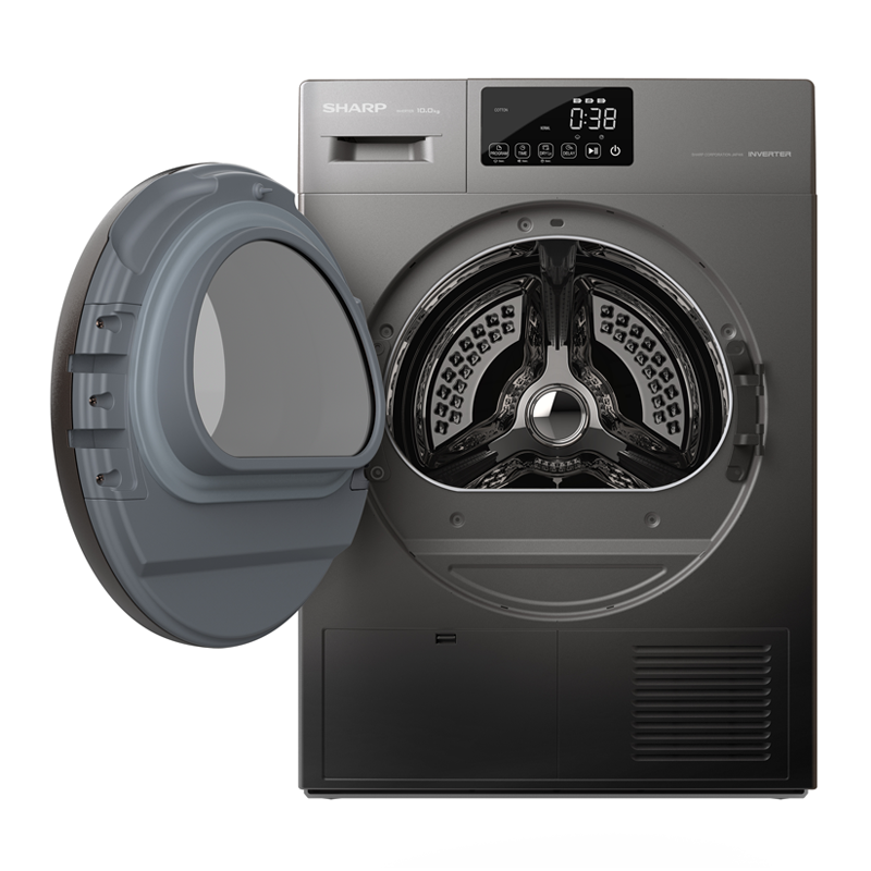 Sharp KD-HT10JP-G 10 kg. Front Load Heat Pump Dryer - 2025 - Image 2