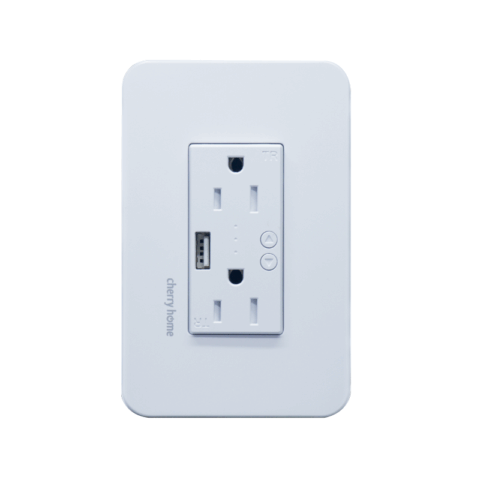 Cherry Home Smart Wall Socket with USB
