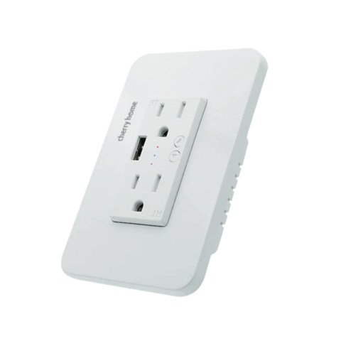 Cherry Home Smart Wall Socket with USB - Image 2