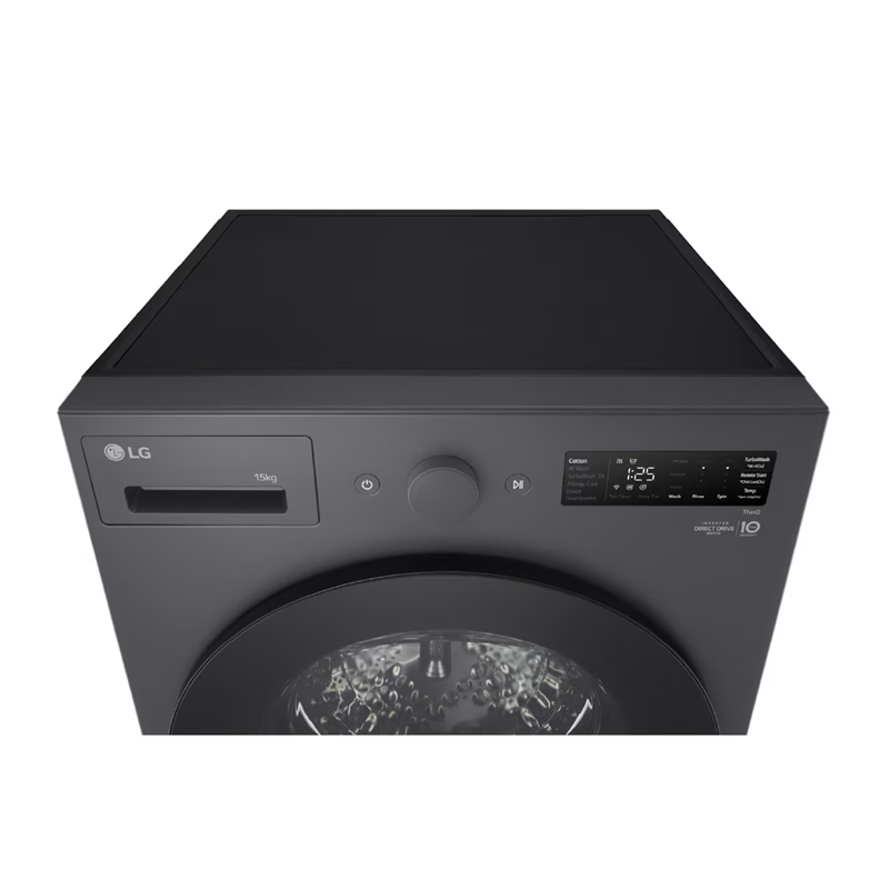2025 Model – LG Washing Machine 15kg Slim Front Load F2515SNEG - Image 8