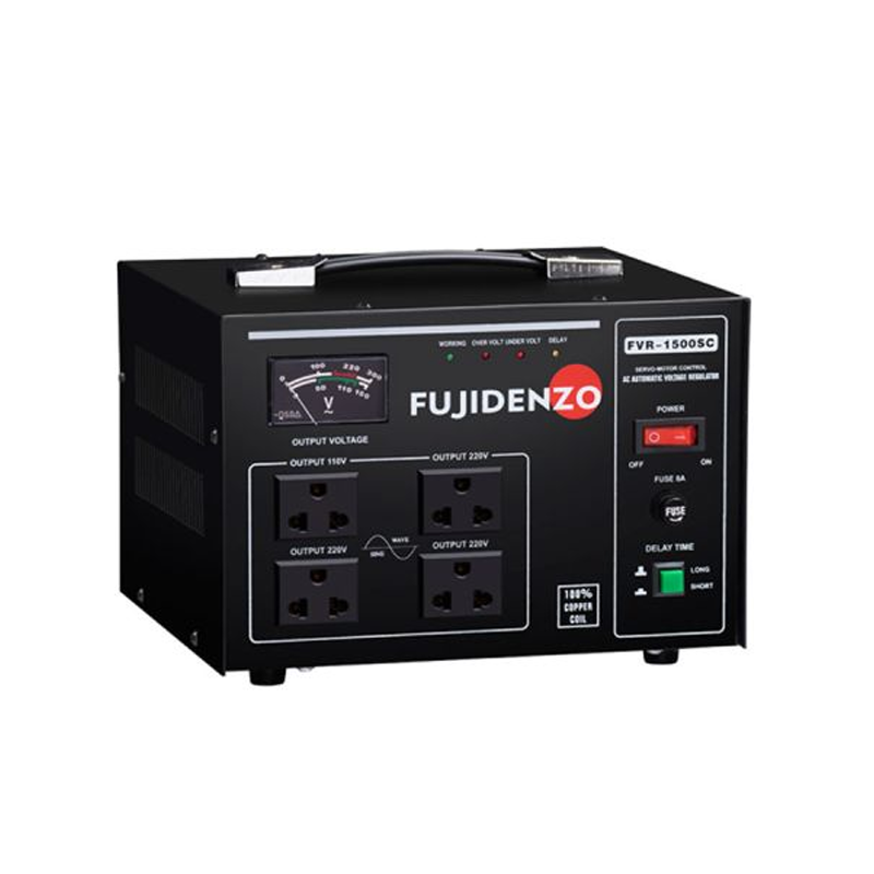 Fujidenzo FVR-1500SC 1500W Automatic Voltage Regulator