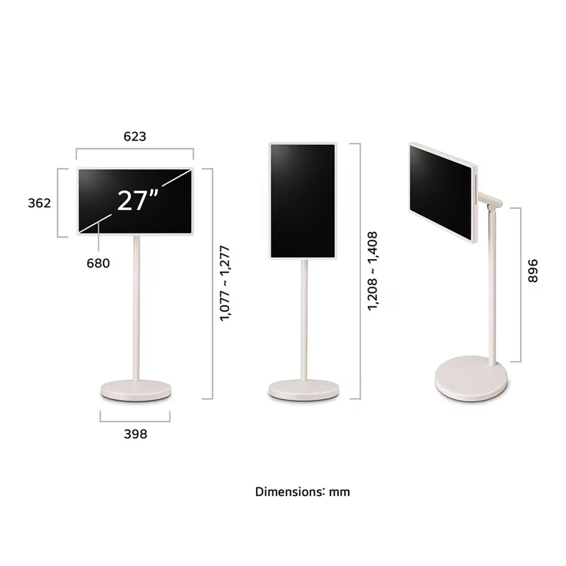 2025 Model - LG 27in StanbyME 2 Super Portable Touch Screen 27LX6TDGA - Image 6