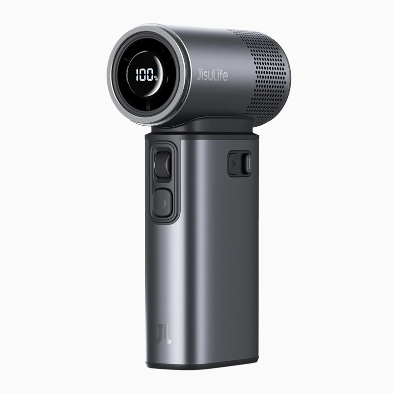 JisuLife ULTRA 2 9000mAh Handheld Fan Grey