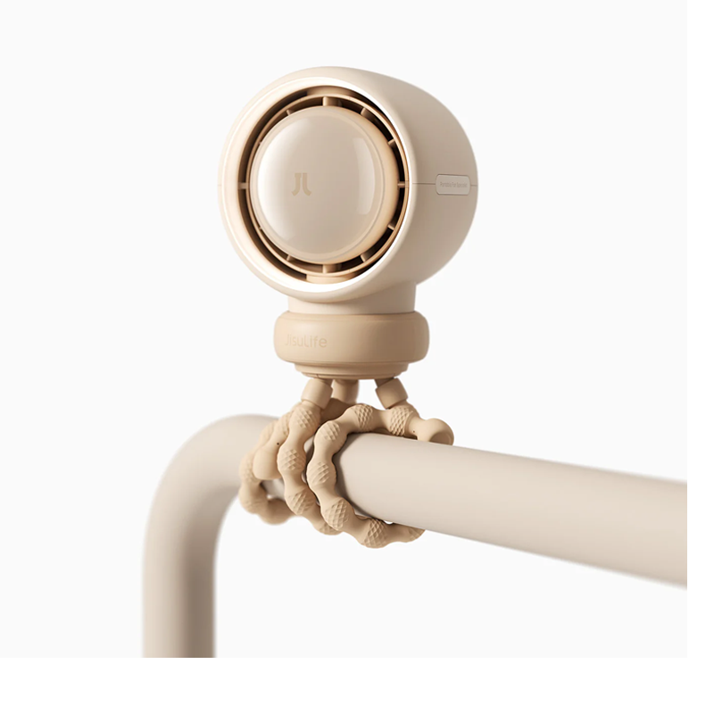 JisuLife LIFE 2S 5000mAh Stroller Fan Brown