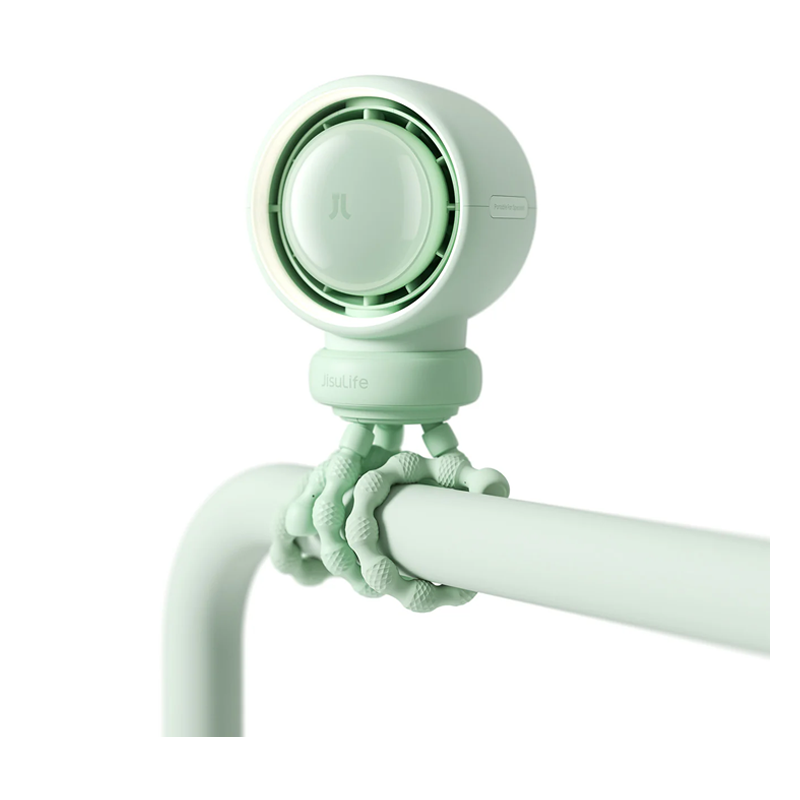 JisuLife LIFE 2S 5000mAh Stroller Fan Green