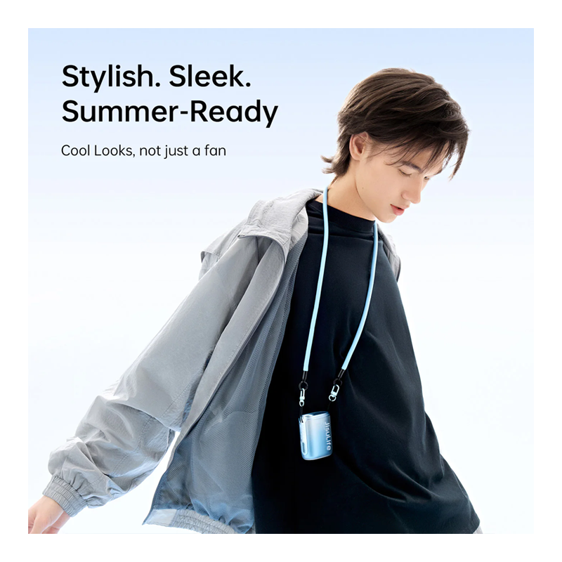 JisuLife LIFE 5 Neck Fan 4500mAh Grey - Image 6