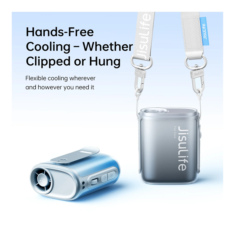 JisuLife LIFE 5 Neck Fan 4500mAh Grey - Image 8