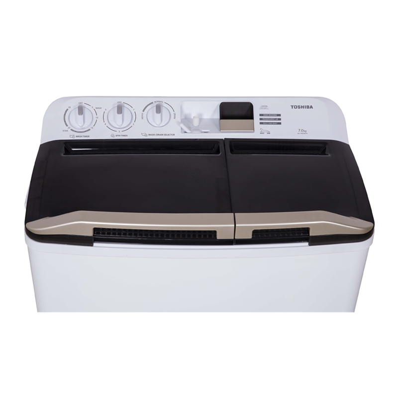 Toshiba VH-H80WPH 7.0 kg. Twin Tub Washing Machine - Image 3