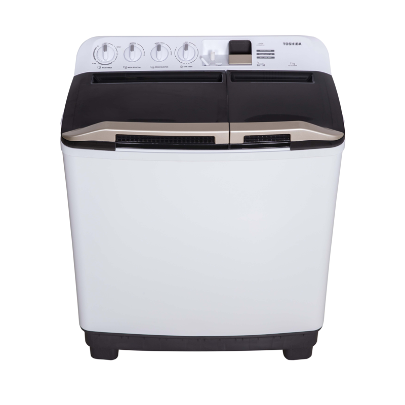 Toshiba VH-H120WPH 11.0 kg. Twin Tub Washing Machine
