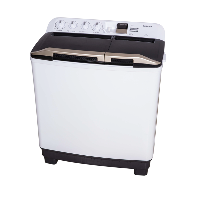 Toshiba VH-H120WPH 11.0 kg. Twin Tub Washing Machine - Image 2