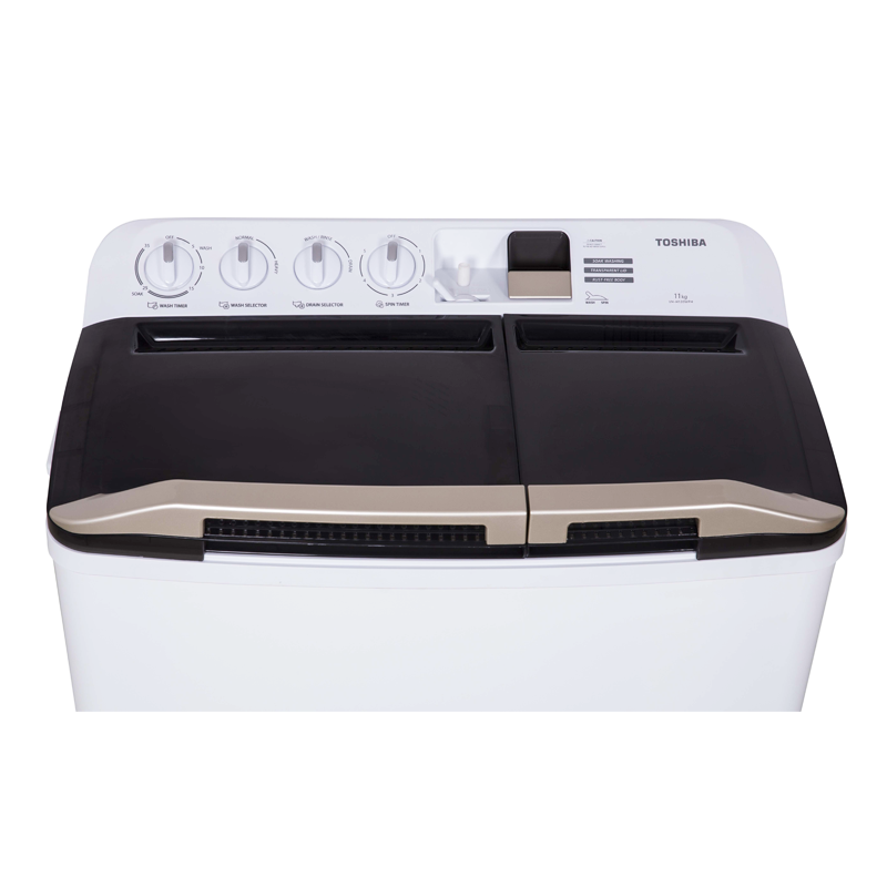 Toshiba VH-H120WPH 11.0 kg. Twin Tub Washing Machine - Image 3