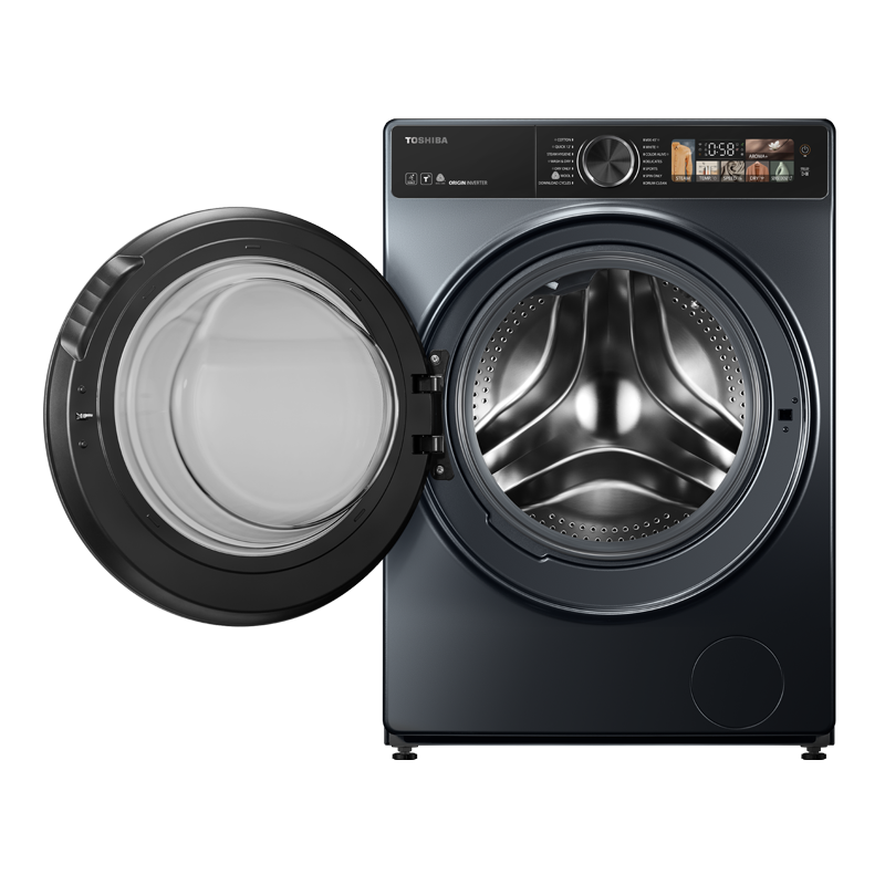 Toshiba TWD-T25BZP140MW-PH(MG) 13kg. Front Load Washer & 8kg. Dryer - Image 2