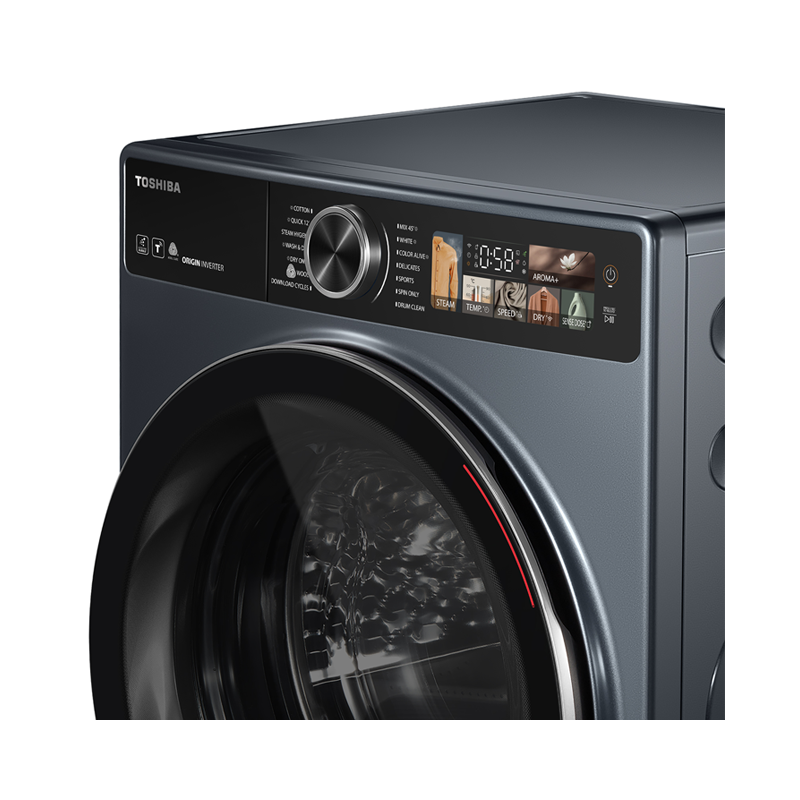 Toshiba TWD-T25BZP140MW-PH(MG) 13kg. Front Load Washer & 8kg. Dryer - Image 5