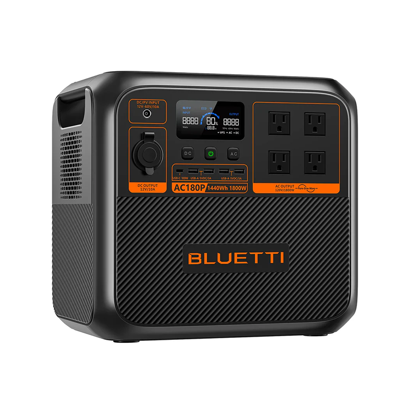 Bluetti AC180P 1800W Portable Power Station - Image 3
