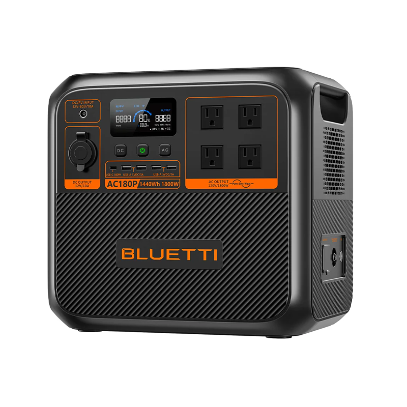 Bluetti AC180P 1800W Portable Power Station - Image 2
