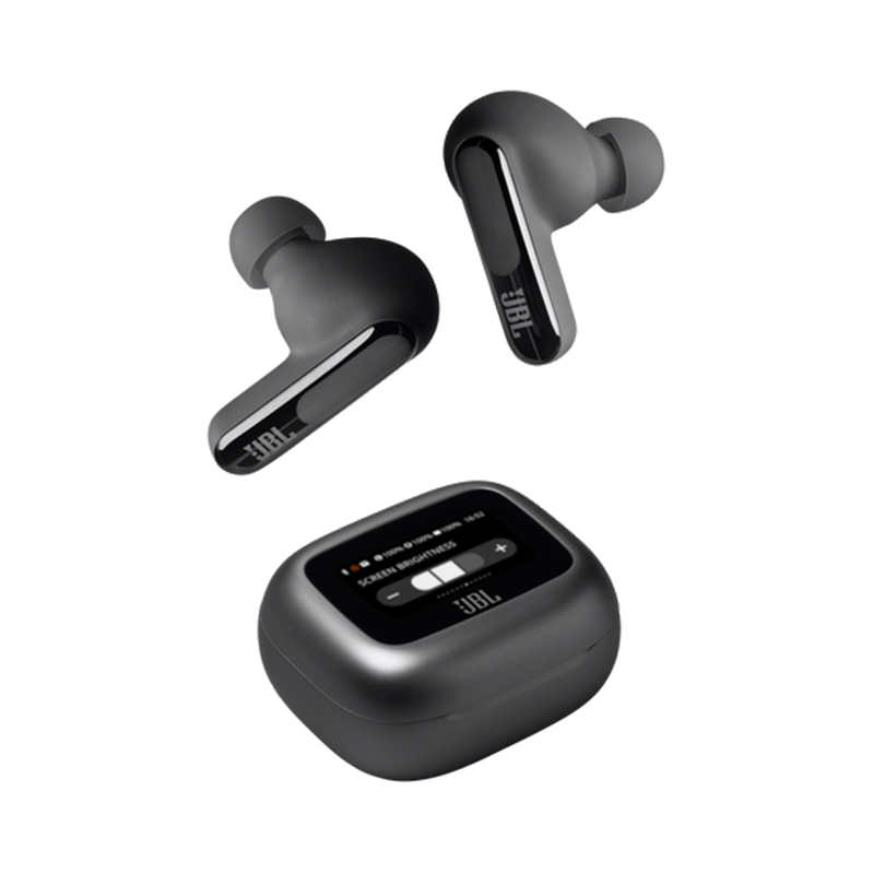 JBL LIVE BEAM 3 True Wireless Noise-Cancelling Earbuds Black - Image 2