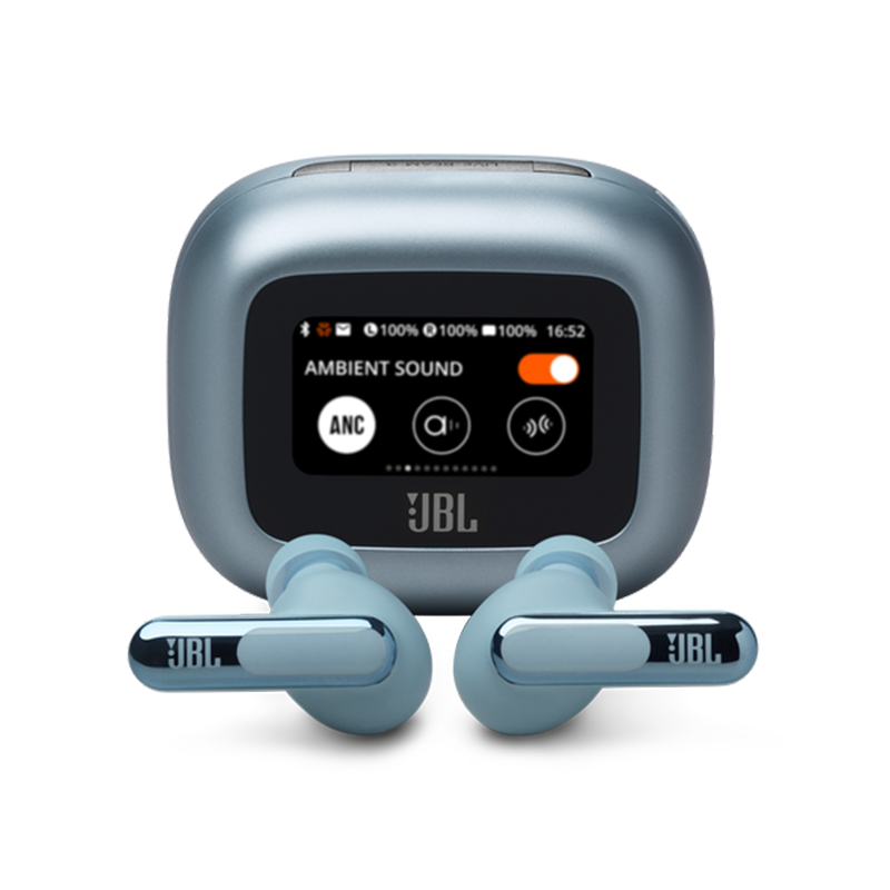 JBL LIVE BEAM 3 True Wireless Noise-Cancelling Earbuds Blue