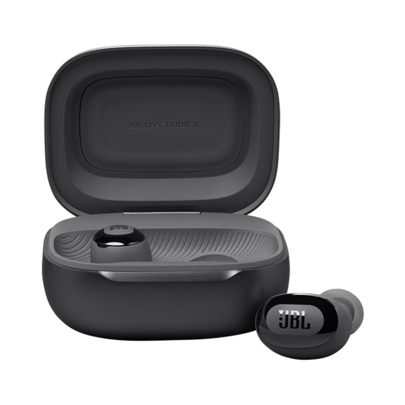 JBL LIVE BUDS 3 True Wireless Noise-Cancelling Earbuds Black - Image 2