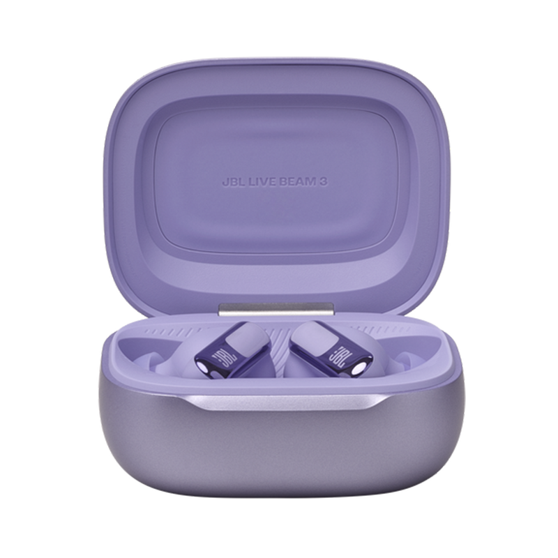 JBL LIVE BEAM 3 True Wireless Noise-Cancelling Earbuds Purple - Image 8