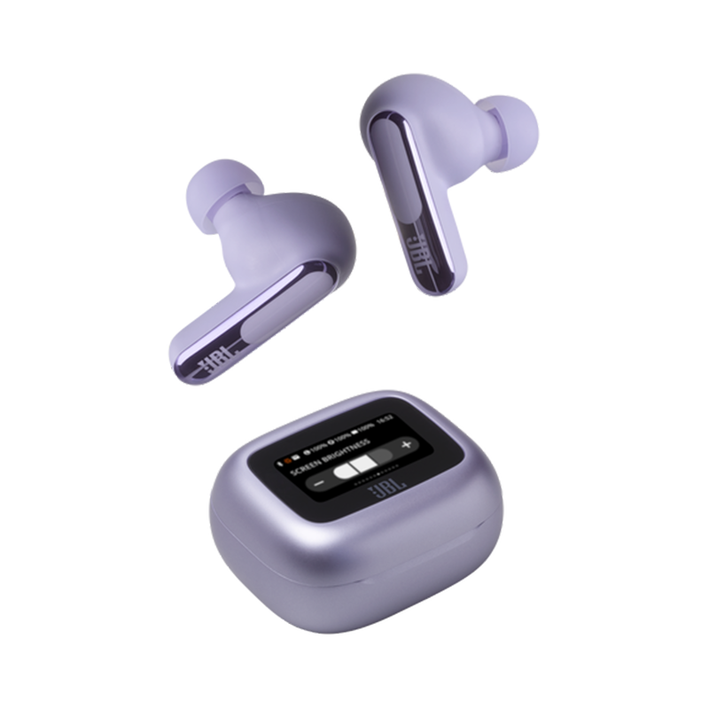 JBL LIVE BEAM 3 True Wireless Noise-Cancelling Earbuds Purple - Image 4