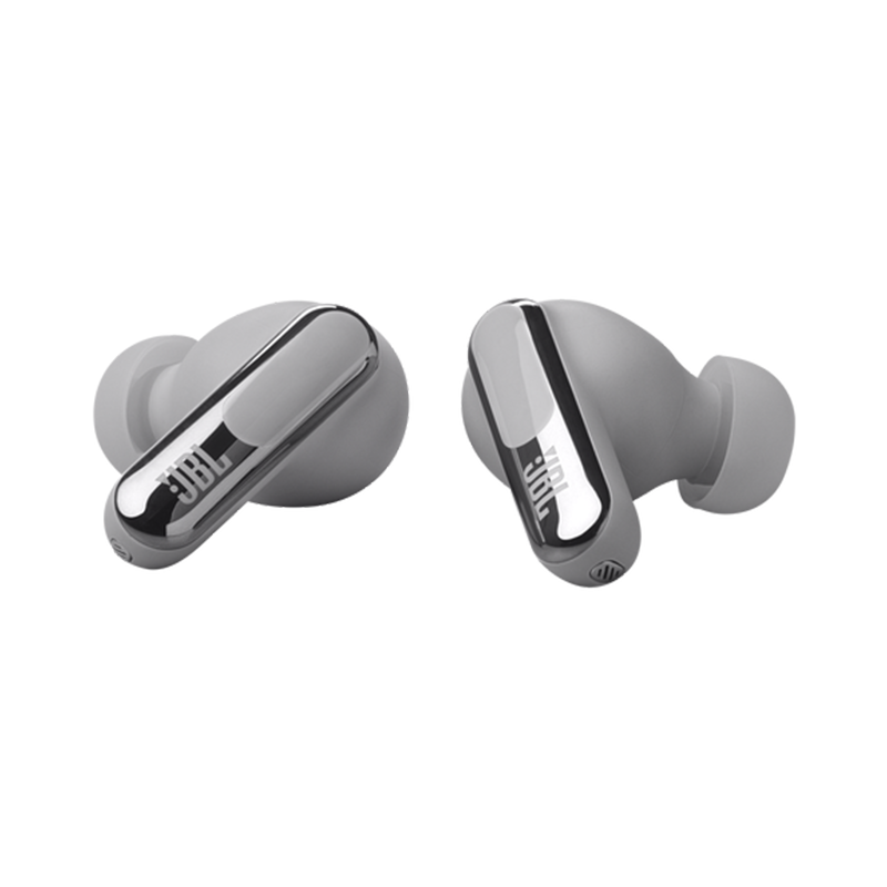 JBL LIVE BEAM 3 True Wireless Noise-Cancelling Earbuds Silver - Image 9