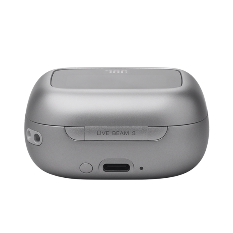 JBL LIVE BEAM 3 True Wireless Noise-Cancelling Earbuds Silver - Image 6