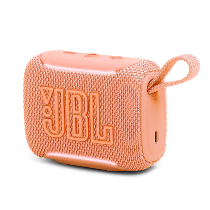 JBL Go 5 Orange Portable Waterproof Bluetooth Speaker - Image 2
