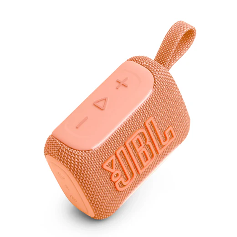 JBL Go 5 Orange Portable Waterproof Bluetooth Speaker - Image 3