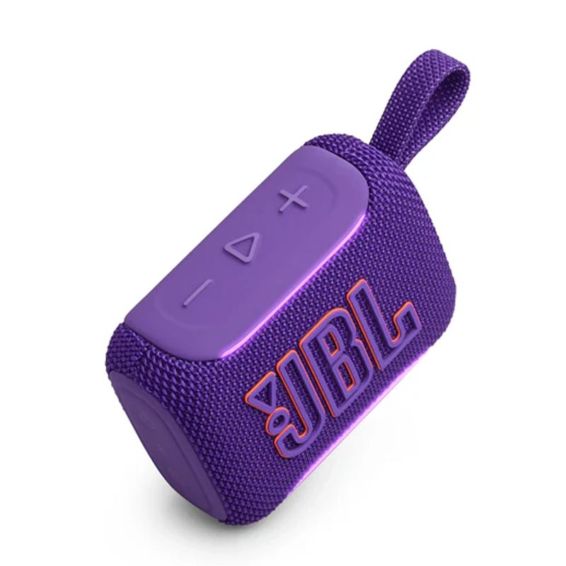 JBL Go 5 Purple Portable Waterproof Bluetooth Speaker - Image 3