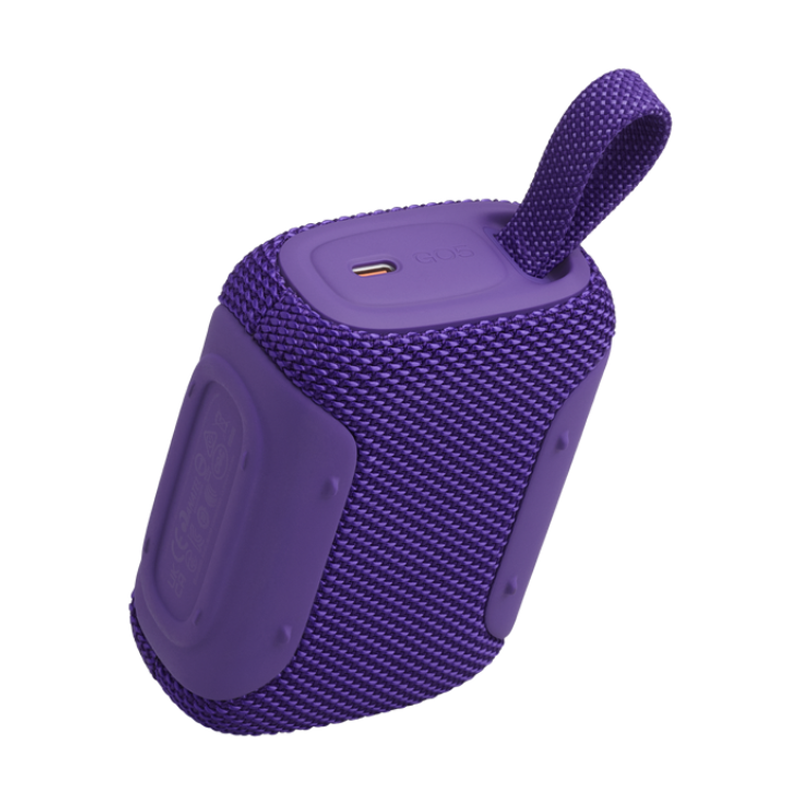 JBL Go 5 Purple Portable Waterproof Bluetooth Speaker - Image 4