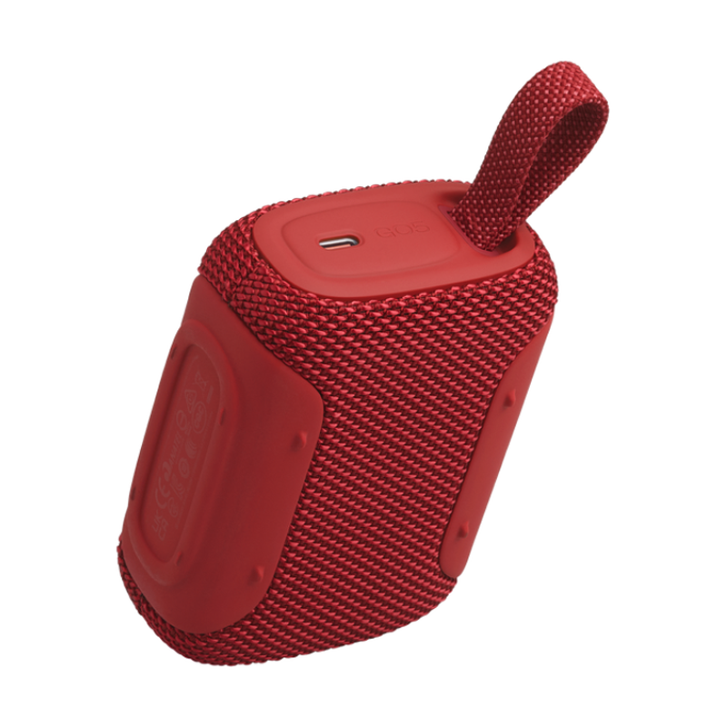 JBL Go 5 Red Portable Waterproof Bluetooth Speaker - Image 4