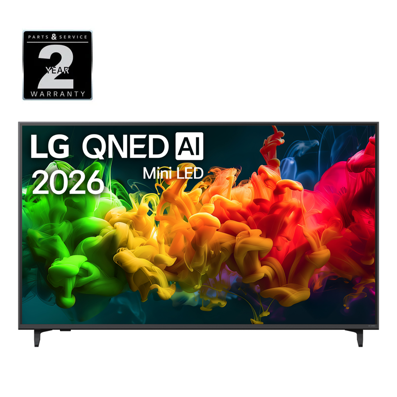 2026 Model – 55in LG QNED evo AI Mini LED 4K Smart TV 55QNED80BSA
