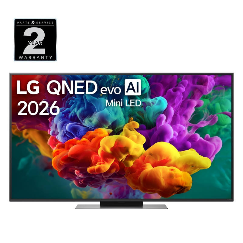 2026 Model – 55in LG QNED evo AI MiniLED 4K Smart TV 55QNED86BSA