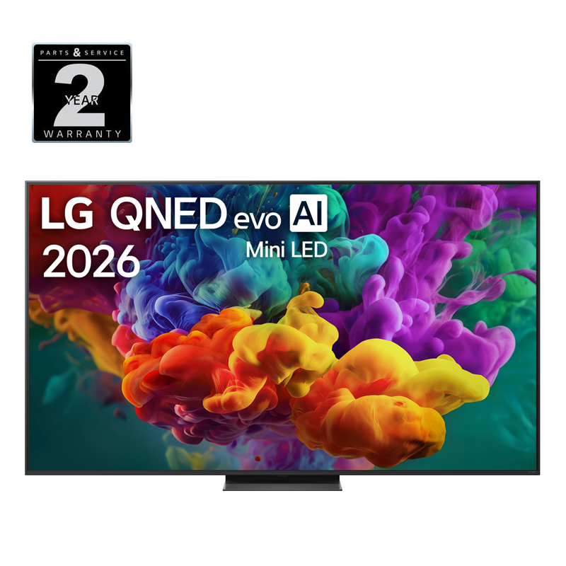 2026 Model – 75in LG QNED evo AI MiniLED 4K Smart TV 75QNED86BSA