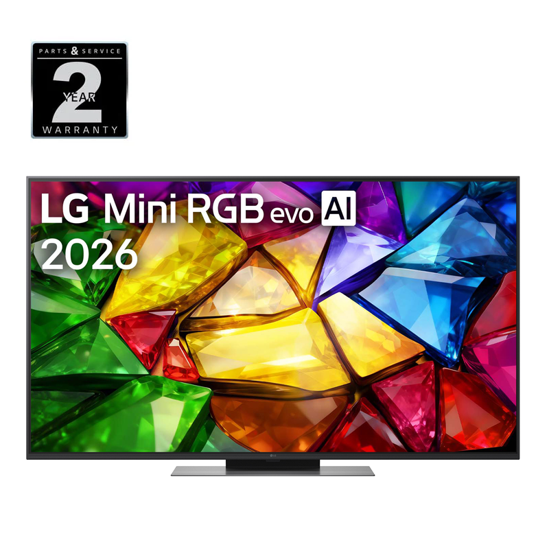 2026 Model – 55in LG Mini RGB evo AI 4K Smart TV 55MRGB86BSA