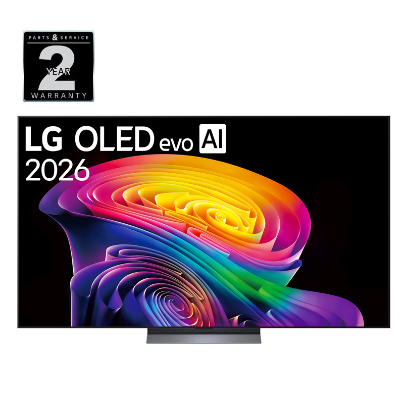 2026 Model – 77in LG OLED evo AI 4K Smart TV OLED77C6PSA