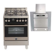 La Germania TU64C 71BX 60cm Gas Cooking Range + K51.6 60cm Range Hood - BUNDLE