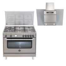 La Germania AMS95L 71CX 90cm Gas Cooking Range + K51.9 90cm Range Hood - BUNDLE