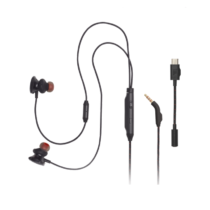 JBL Quantum 50C Wired In-Ear Gaming Headset Black