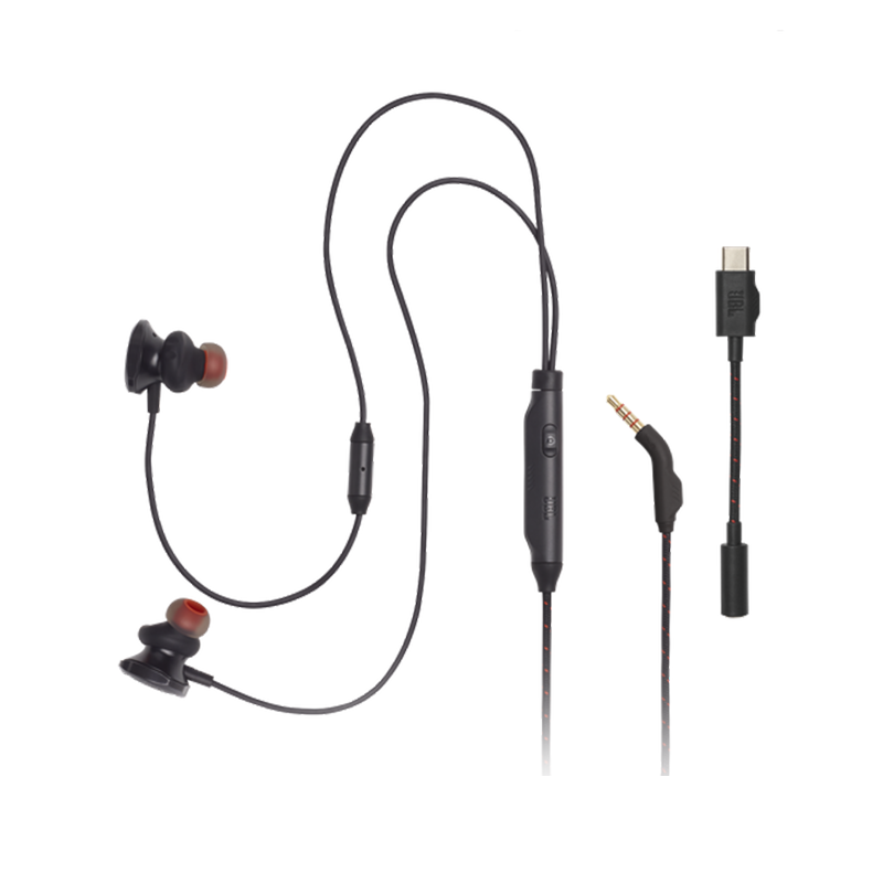 JBL Quantum 50C Wired In-Ear Gaming Headset Black