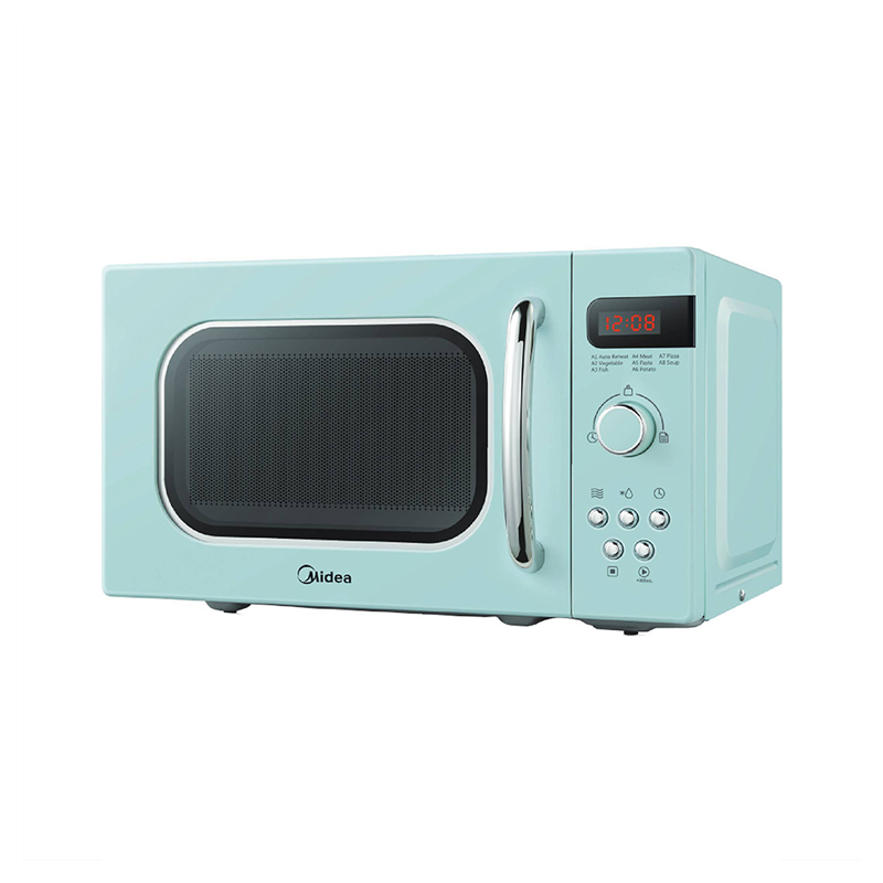 Midea FP-61MMV020LETH-U 20 Liters Retro Series Mechanical Microwave Oven Retro Blue