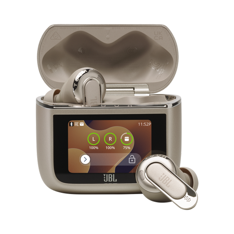 JBL TOUR PRO 3 True Wireless Noise Cancelling Earbuds Latte