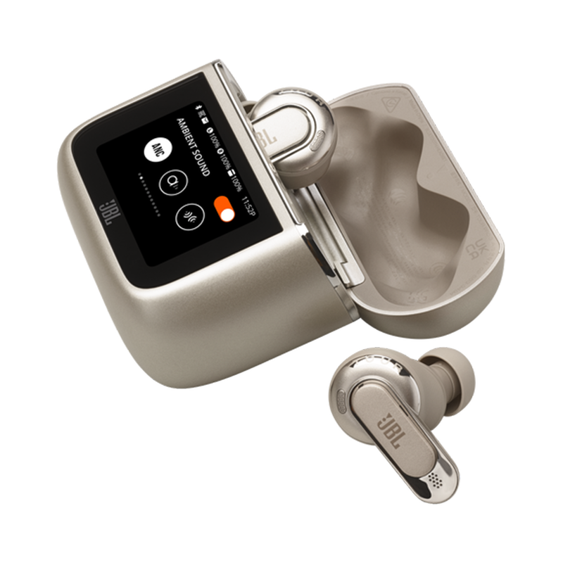 JBL TOUR PRO 3 True Wireless Noise Cancelling Earbuds Latte - Image 4